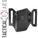 BLACK TRIDENT® SINGLE MAG CARRIER OWB 9MM/.40 S&W RECHTSHÄNDIG SCHWARZ