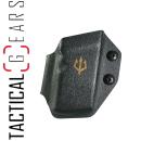 BLACK TRIDENT® SINGLE MAG CARRIER OWB 9MM/.40 S&W RECHTSHÄNDIG MIT LOW PROFILE MOLLE MOUNT SCHWARZ