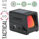 HOLOSUN AEMS-MICRO-GR-MRS - KOMPAKTES UND GESCHLOSSENES REFLEXVISIER - 2 MOA PUNKT ODER 32 MOA KREIS ODER EINEM KOMBINIERTEN ABSEHRN (KREISPUNKT)