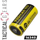 NITECORE 16340 LI-LON AKKU 950MAH USB-C - R