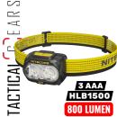 NITECORE UT27 2.0 DUAL POWER 800 LUMEN SCHWARZ/GELB