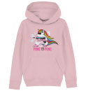 TDS KIDS - UNISEX - HOODIE - UNICORN - FRONT ONLY - Farbe: COTTON PINK